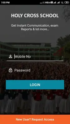 Holy Cross School Darbhanga android App screenshot 1